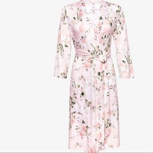 Posh Peanut vintage pink rose robe